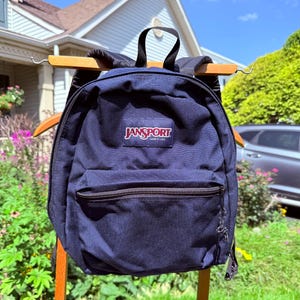 Jansport Backpack 90s Jansport Blue Backpack - Etsy