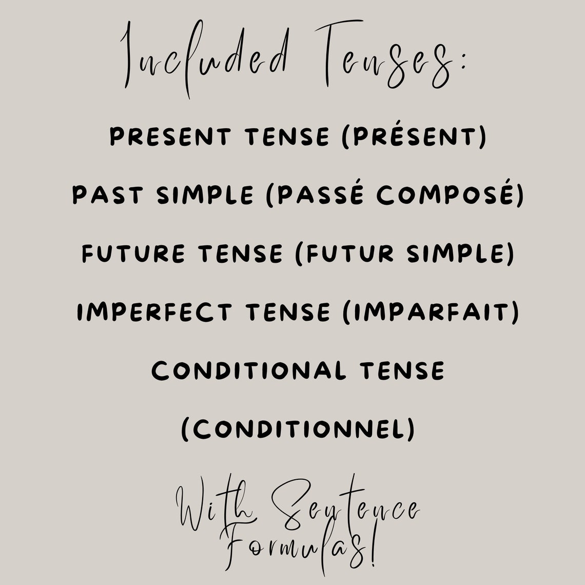 French Cheat Sheet | Printable Cheat Sheet | Goodnotes | French Verb ...