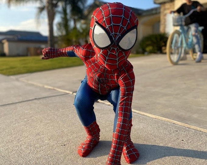 Superhero suit for boys || Superhero suit toddler || Superhero suit kids|| Mask detachable