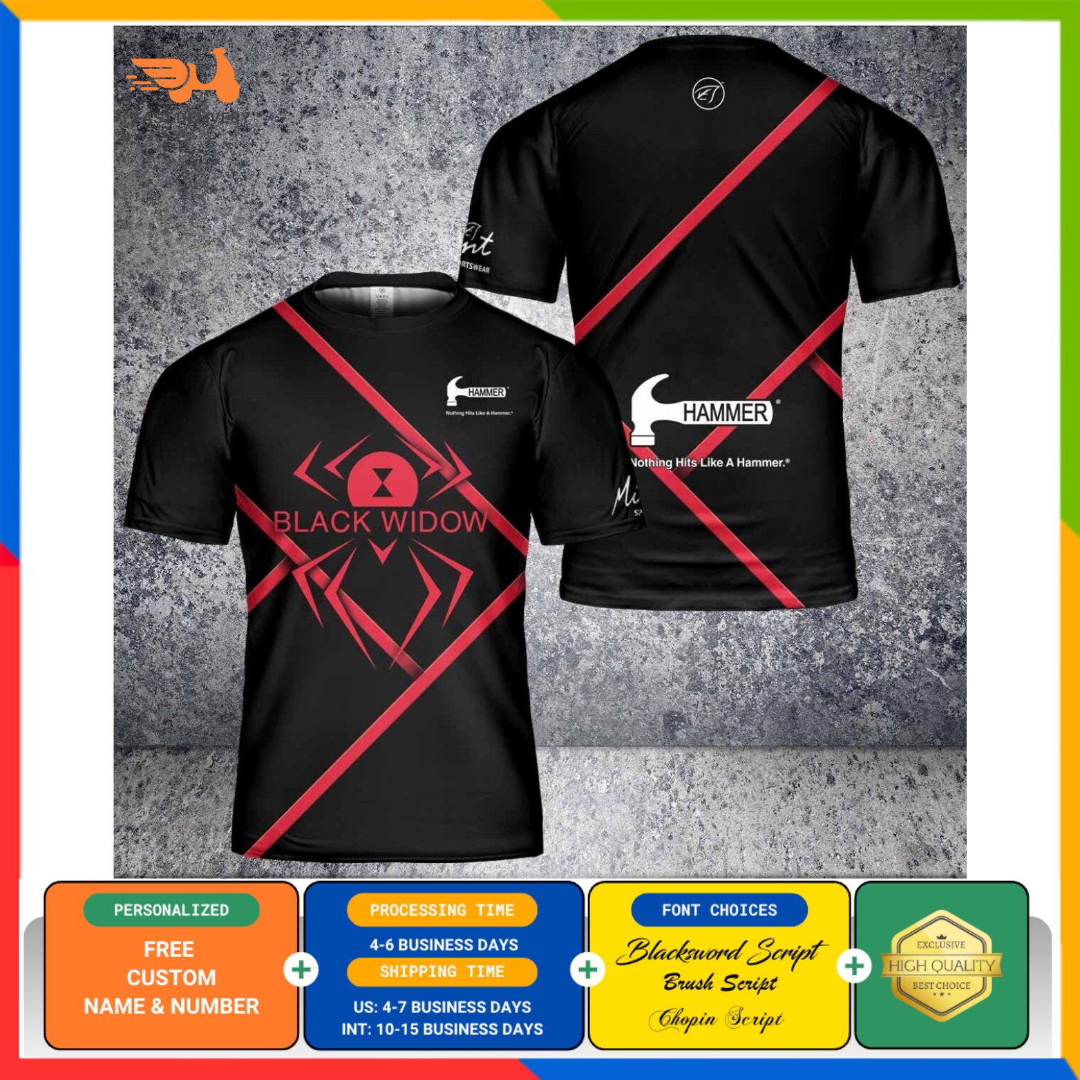 Custom Name Lightning Storm Bowling Shirt Zip Jersey For Men 2023 S-5XL