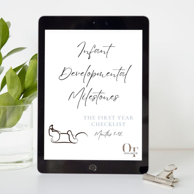 Infant Developmental Milestones, Baby's First Year Milestones, Baby ...