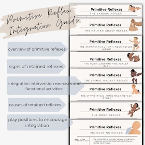 Guida all'integrazione dei riflessi primitivi, terapia occupazionale pediatrica, esercizi di integrazione dei riflessi