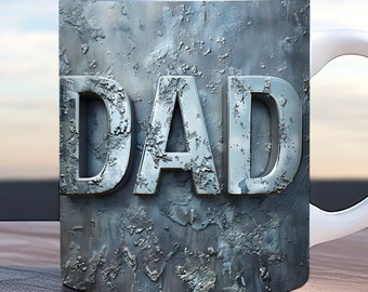 Best Dad Mug Wrap, Fathers Day Mug Wrap, PNG, 11oz, 15 oz Mug Design, Dad Birthday Mug Wrap, Best Dad Ever Mug Wrap