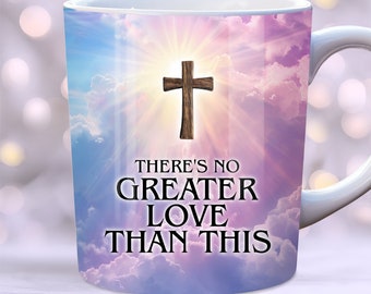 Christliche Zitate Becherverpackung, 11 Unze und 15 Unze Bechervorlage PNG, Glaube Mug Wrap Sublimationsdesign, Bibel Verse Becherverpackung, christliche Becherverpackung