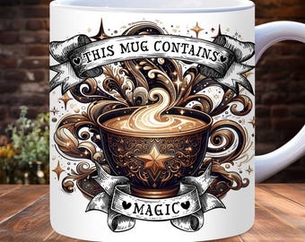 Kaffeesüchtige Tassenmanschette, 11oz und 15oz PNG-Sublimationsvorlage, Tassenmanschette für Kaffeeliebhaber, Kaffee ist meine Liebessprache, Lustiger Kaffeespruch
