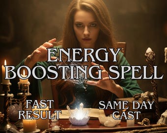 Energy Boosting Spell, Energy Boost Spell