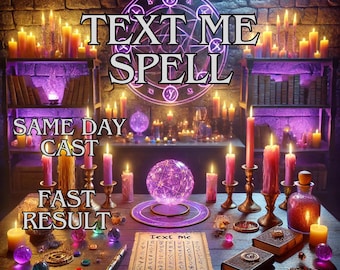 Text Me Spell, kontaktiere mich Zauber