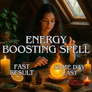 Energy Boosting Spell, Energy Boost Spell