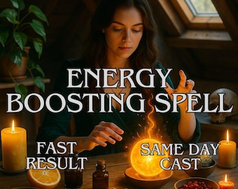 Energy Boosting Spell, Energy Boost Spell