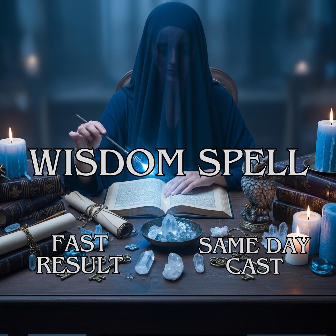 Wisdom Spell, IQ Spell - Etsy