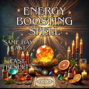 Energy Boosting Spell, Energy Boost Spell