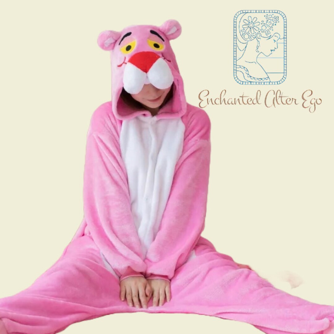 Pink Onesie Onesie Adult Onsie With Dog Onesies Etsy