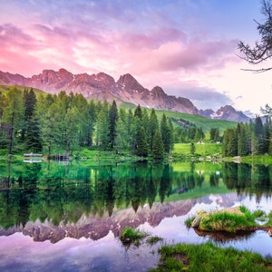 Lago Italia al Passo San Pellegrino 2024