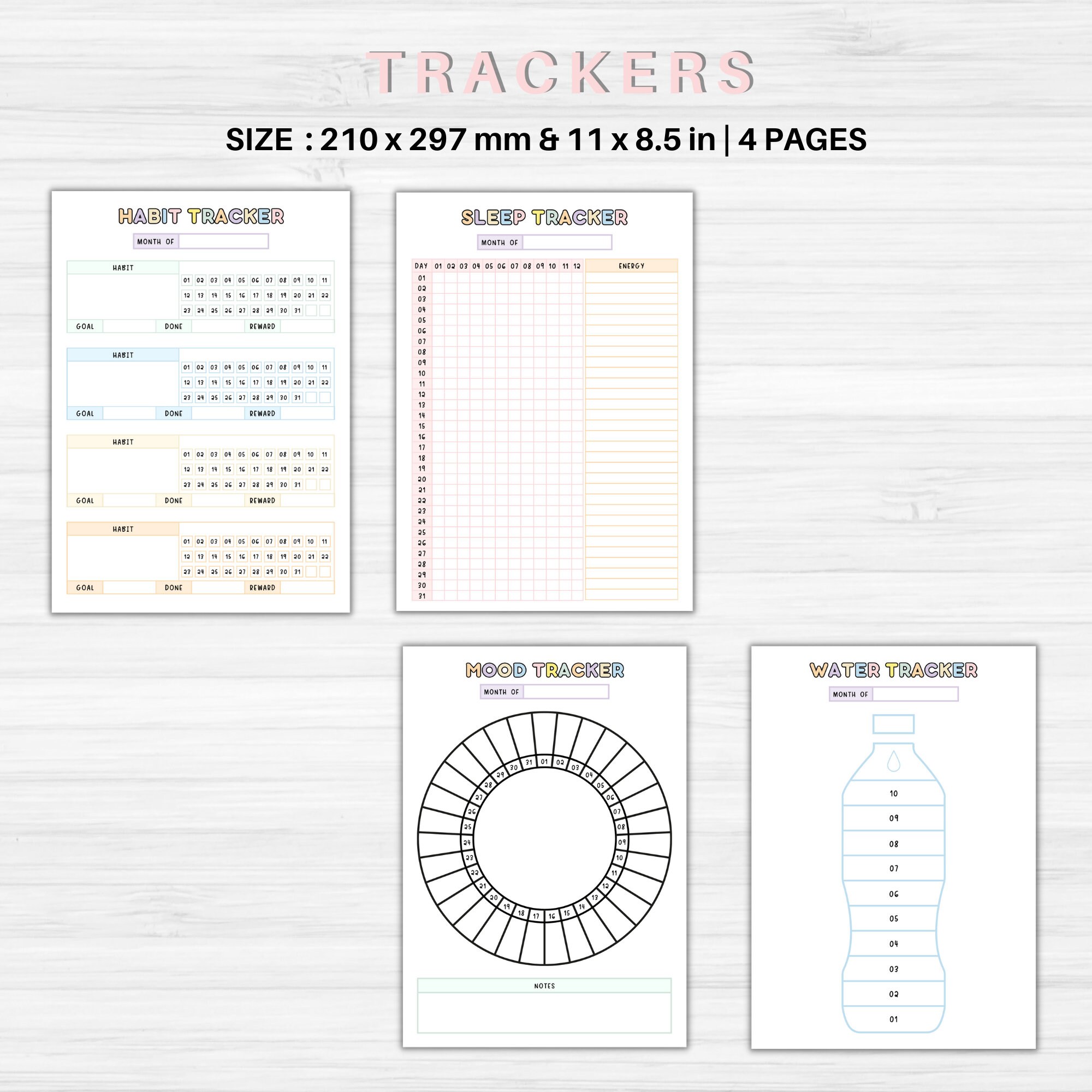 Self-esteem Journal Printable Self-confidence Planner Mental Health Log ...