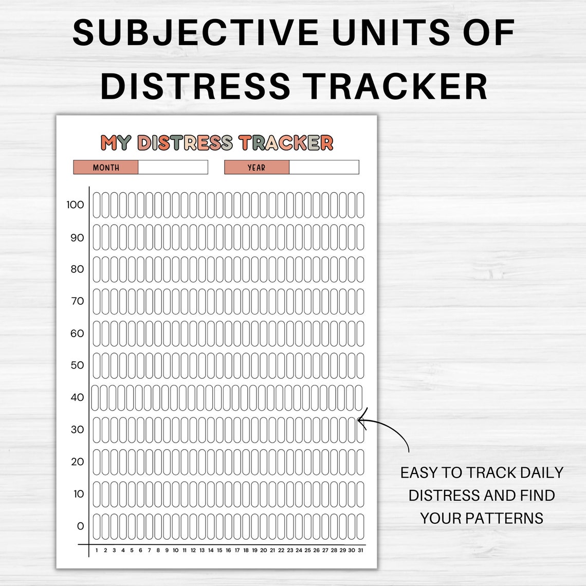 Subjective Units of Distress Scale - Il 1140xN.5884781313 Dzvi