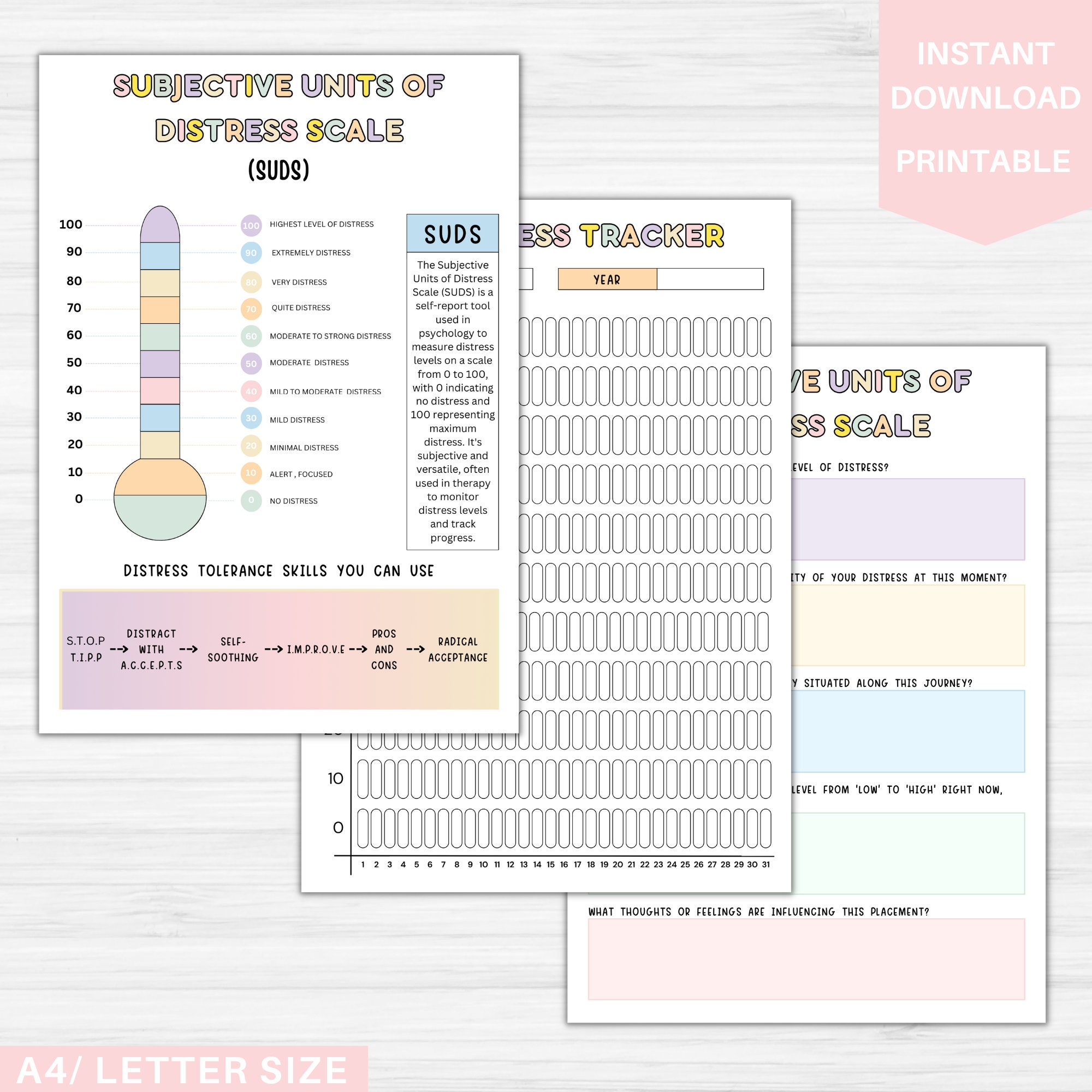 Subjective Units of Distress Scale - Il Fullxfull.5884793811 2tas