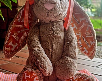 Custom College Bunny Plush