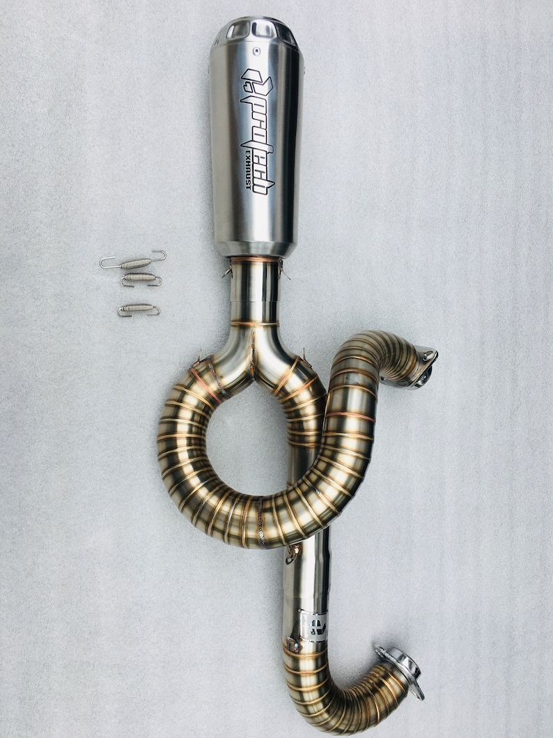 Exhaust Custom Cut Pie Harley-davidson SPORTSTER 2-1 Handmade - Etsy