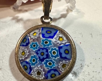 AMV Antica Murrina Veneziana Murano Glass Millefiori Multicolor