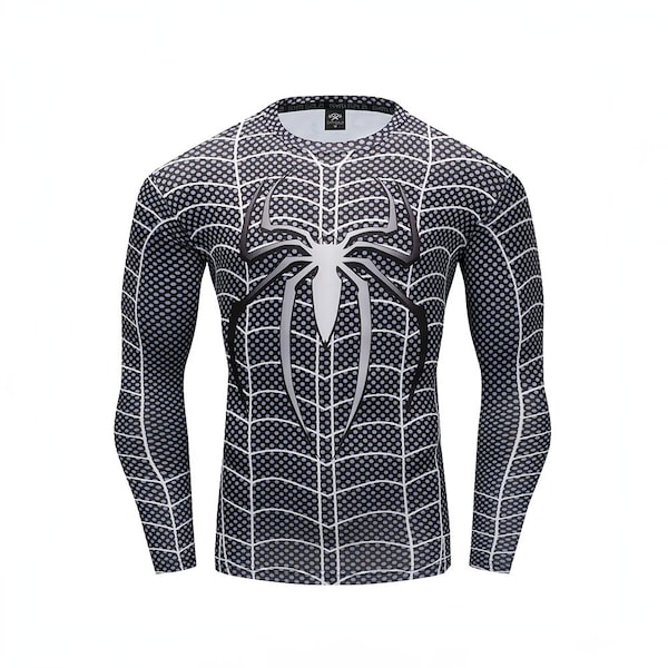 Spider Man Compression Shirt Etsy