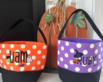 Spooky Trick or Treat Buckets