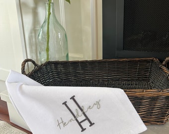 Personalized Tea Towel