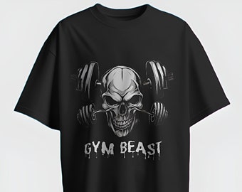 Camisa de gimnasio Skull Plate, camiseta con cubierta de bomba, regalo para amantes del gimnasio, camiseta de fitness para hombres, camisa de entrenamiento de levantamiento, camiseta de calavera de entrenamiento, regalos de gimnasio