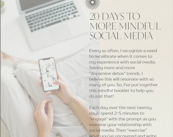 Mindful Social Media Journal