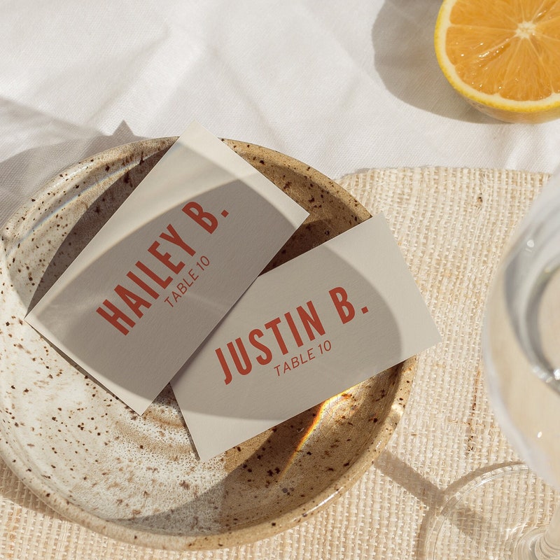 Cricut Place Cards Etsy