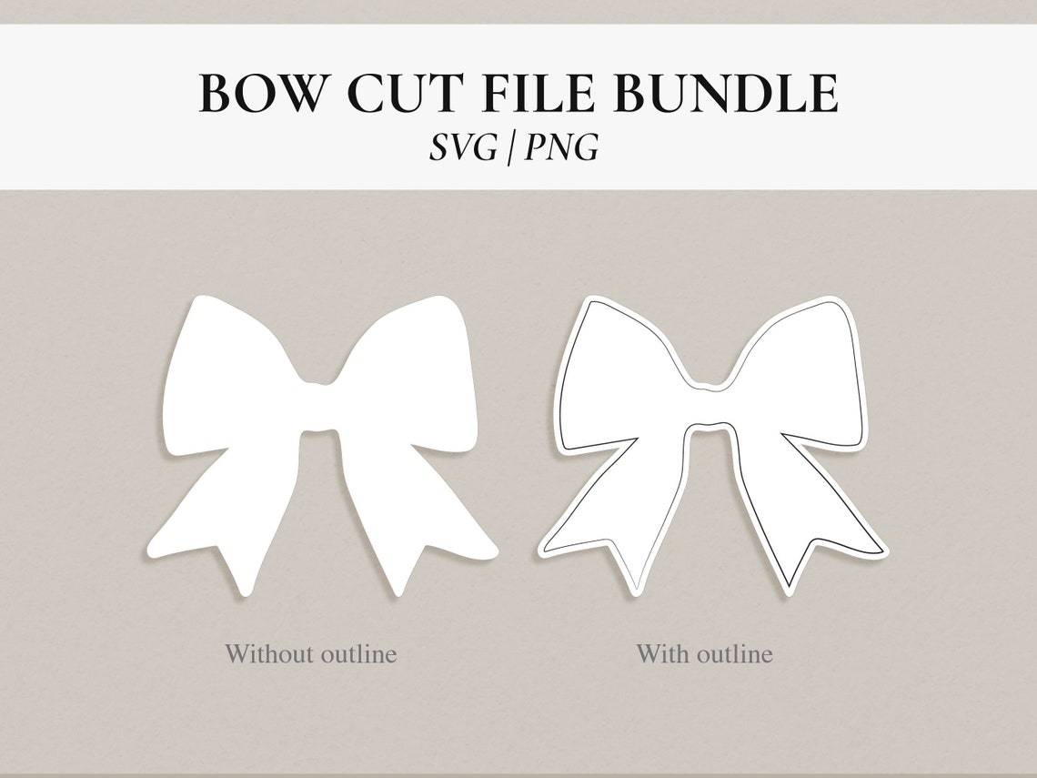 Bow Cut Out Invitation Bow Wedding Invite Bow Menu Bow Place Card ...