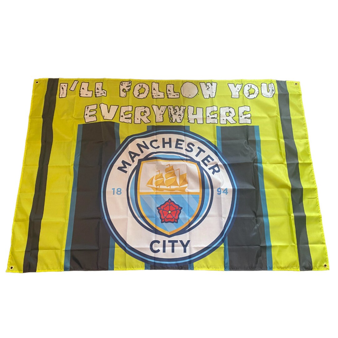 I'll Follow You Everywhere 6x4ft City Flag Inspired by Etsy