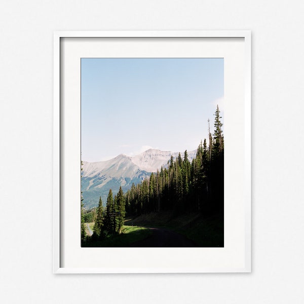 Telluride, Colorado Mountain Digital Photography Print