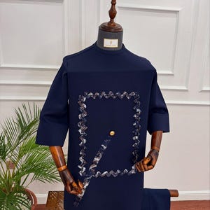 Nigerian Agbada for Men – African Traditional Wear – Yoruba Native Outfit – Wedding or Party Attire – Diaspora Style