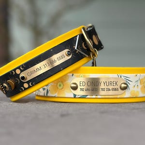 ADD-ON aangepast messing naamplaatje, gepersonaliseerd hondenpenning