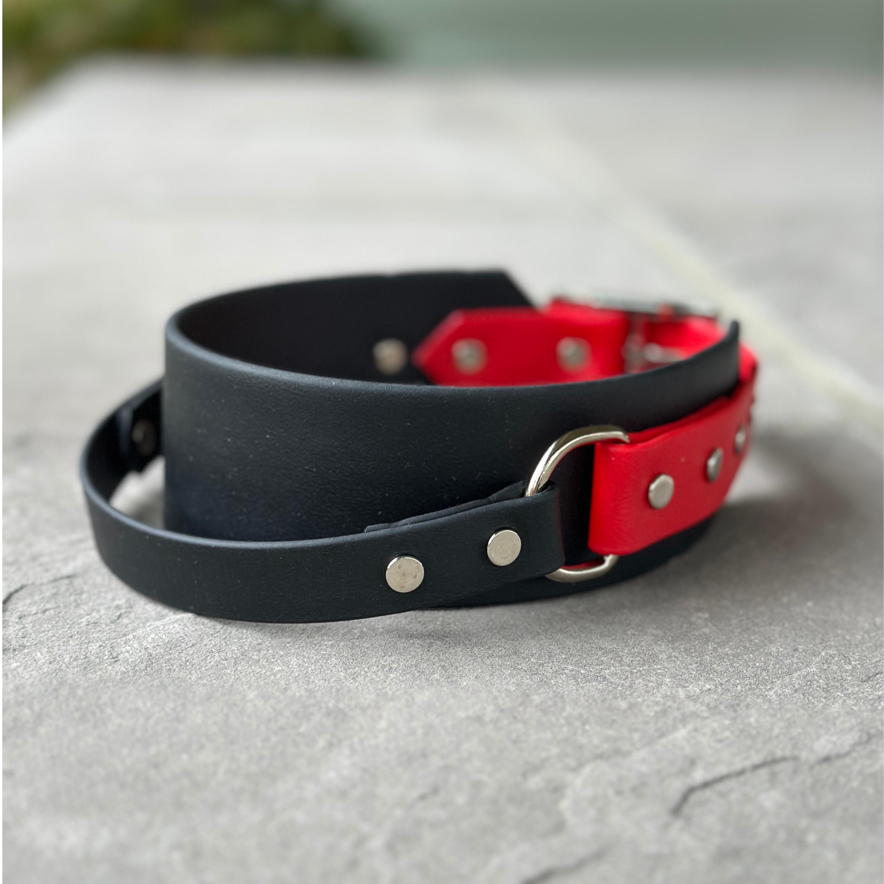 Celtig Dogs XXL Lederhalsband – 6,5 Cm Breit, Handarbeit, Für Starke Hunde Bis 59 Cm Halsumfang