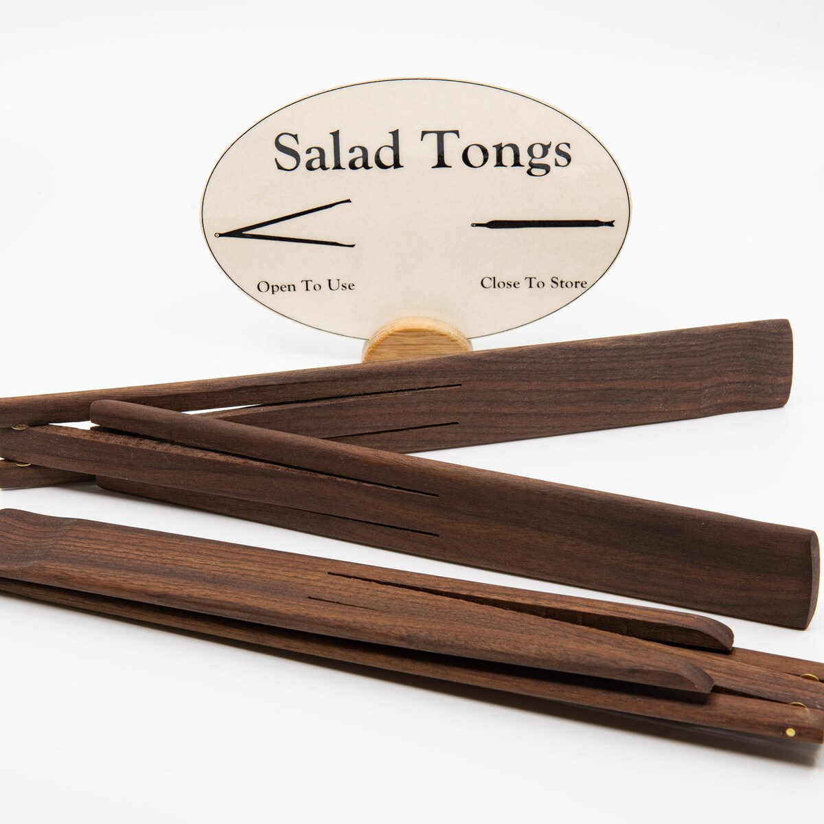 Salad Tong Server Walnut - Etsy