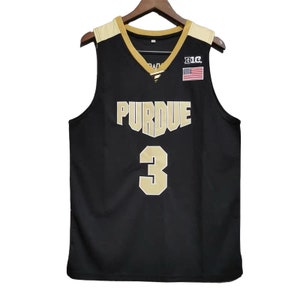 Custom College Basketball Jerseys Purdue Boilermakers Jersey Name and Number Black
