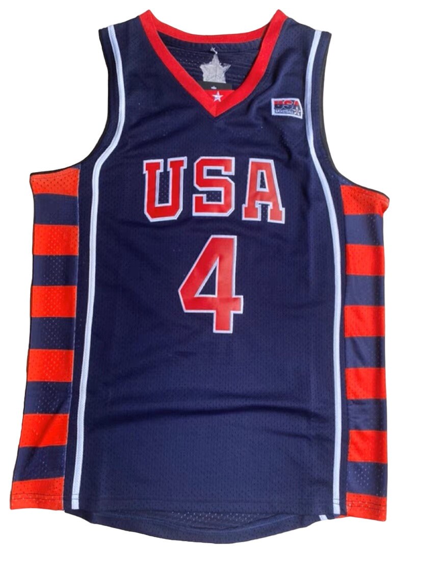 ALLEN IVERSON I3 Reebok Basketball Limited Edition Jersey #3 Mens Size XXL  Blue