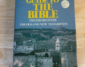 Isaac Asimov’s Guide to the Bible Hardcover 1981 Complete Old & New Testament