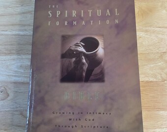 The Spiritual Formation Bible NIV Zondervan 1999 Paperback Richard Foster VG