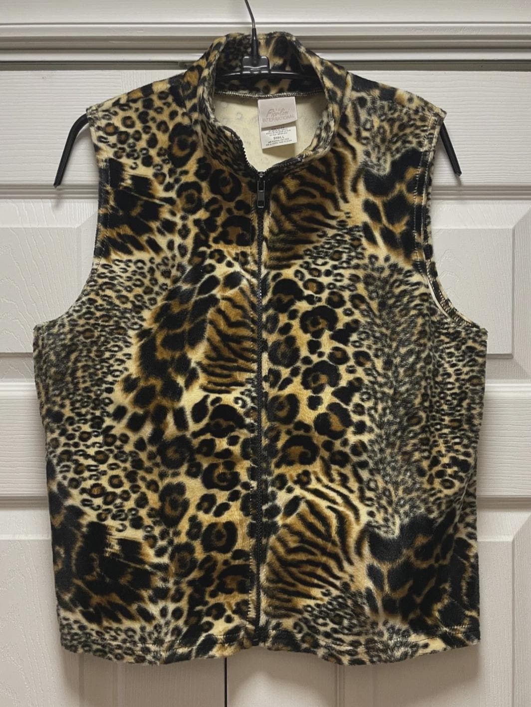 Vintage Leopard Vest - Etsy