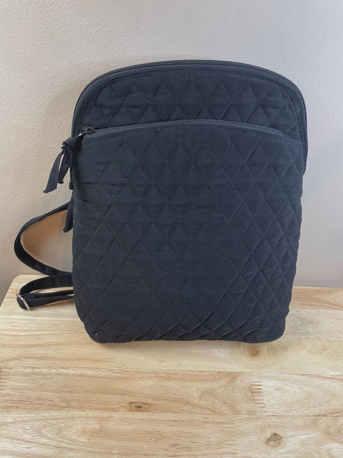 Vera Bradley Navy Woodland Quilted Mini Backpack Vera Bradley - Brandclub - Performance Twill Convertible  main image 2