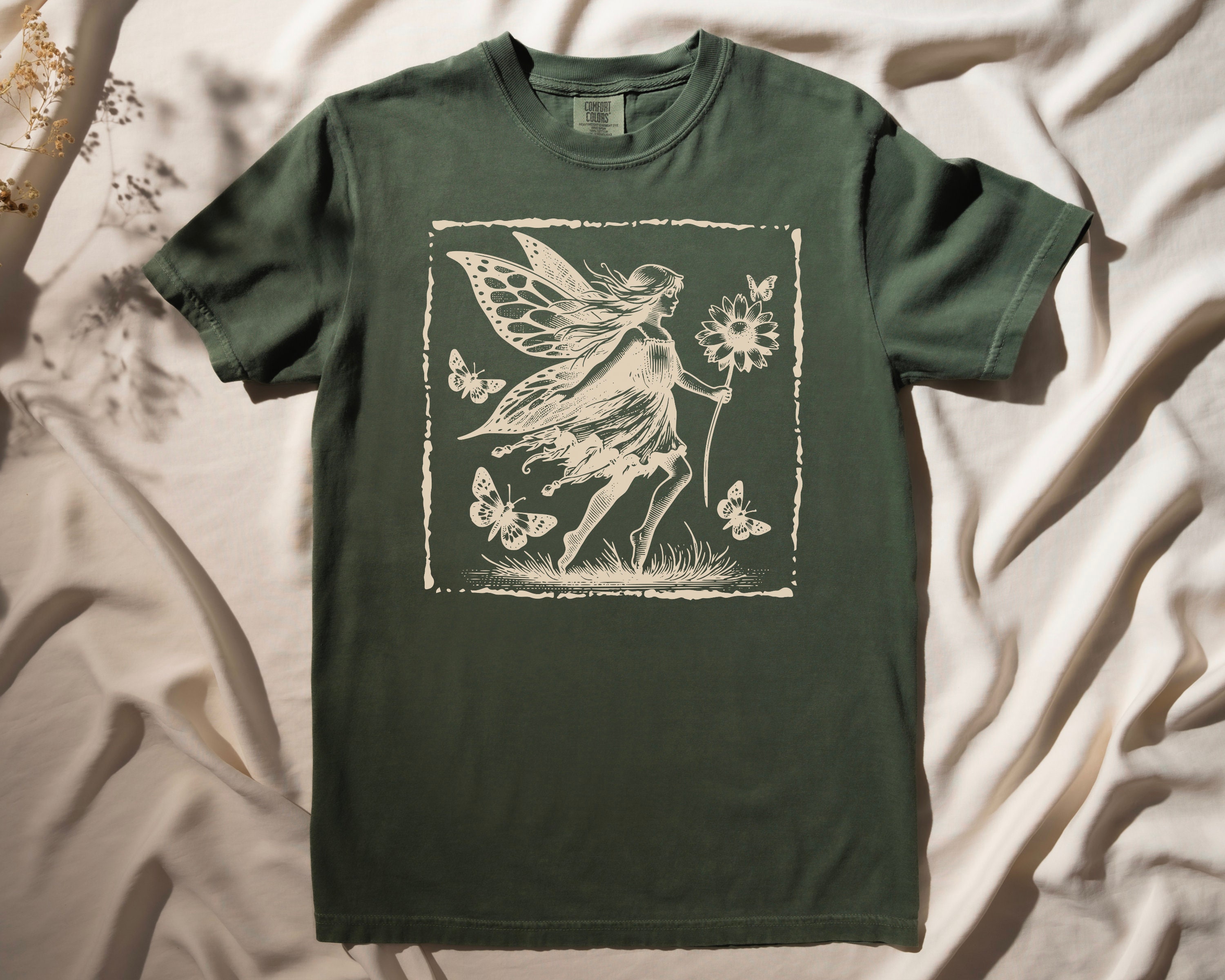 CFIERCE◆FAERIE Tシャツ Fairy Core Shirt Whimsical Fairy T Shirt Gift for Her - Etsy