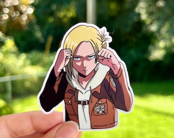 Attack on Titan Sticker | Available in Gloss or Holographic Laminate