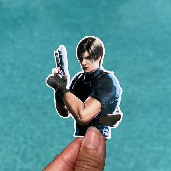 Resident Evil 2ct or Single | Leon S. Kennedy, Nemesis | Available in Gloss or Holographic Laminate