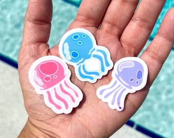 Jellyfish 3pack | Available in Gloss or Holographic Laminate