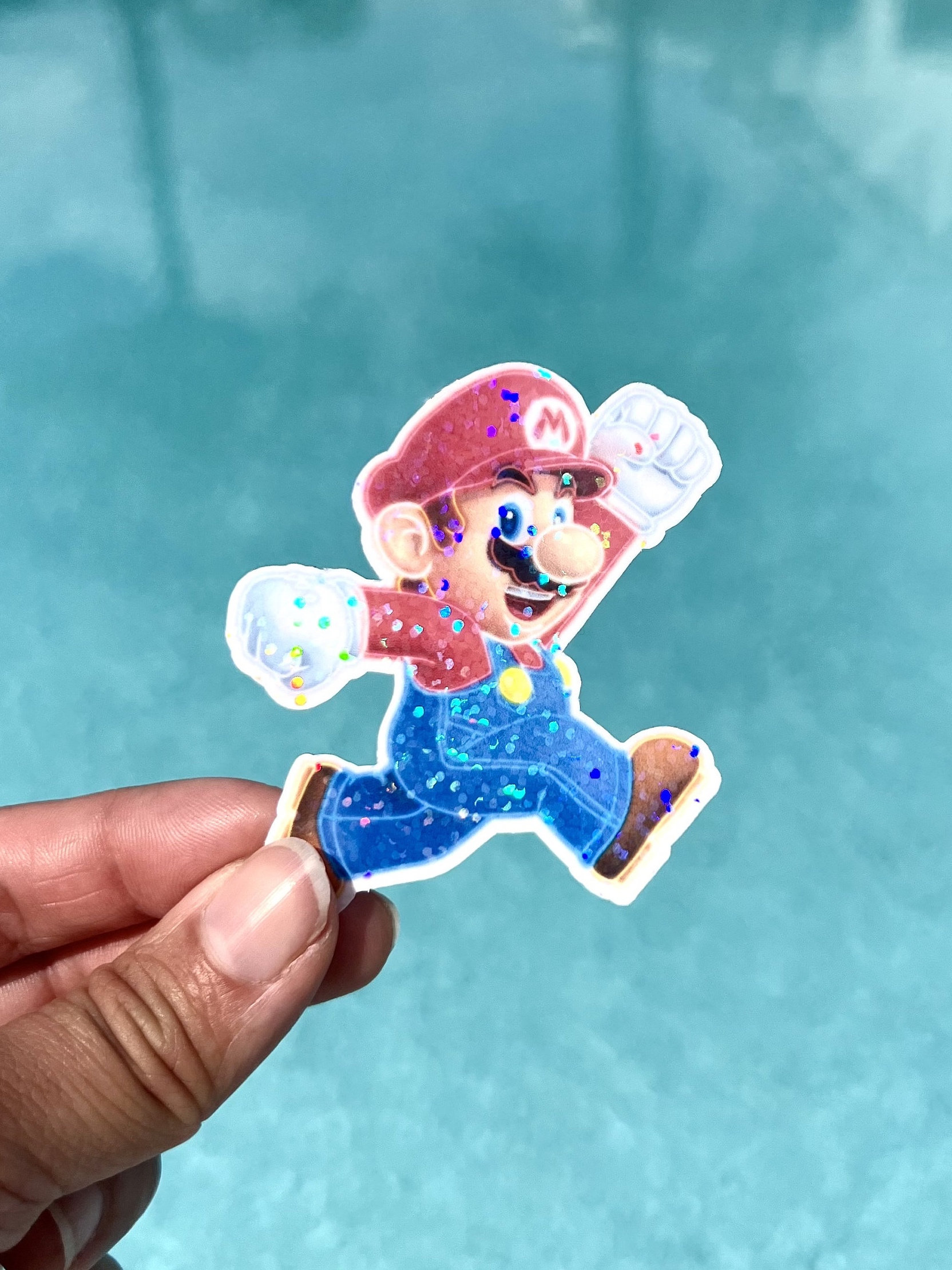 Mario | Super Mario Bros Sticker | Available in Gloss or Holographic ...