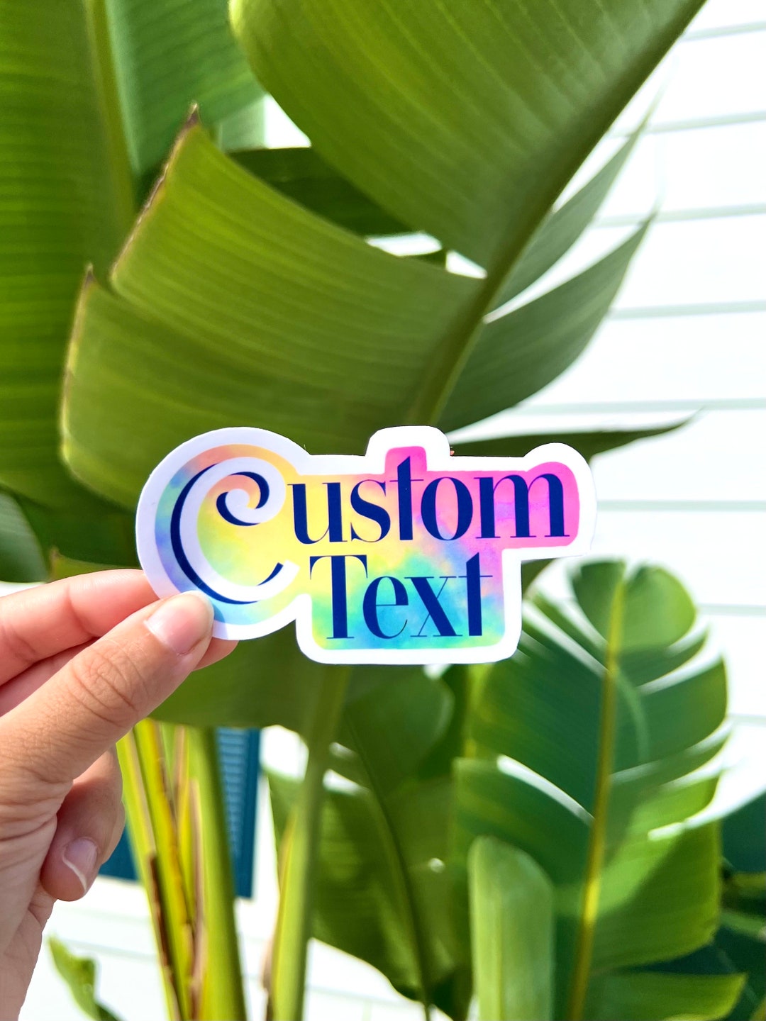 Custom Barbie Text Barbie Sticker Available in Gloss or Etsy