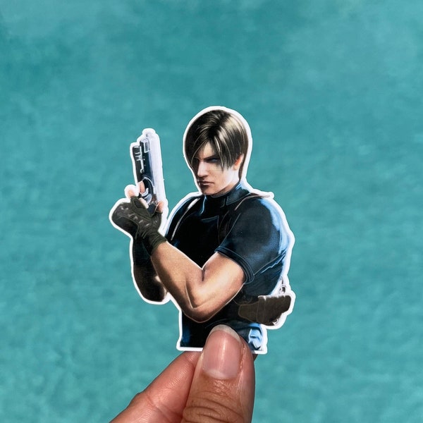 Resident Evil | Leon S. Kennedy | Available in Gloss or Holographic Laminate