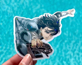 Mikasa Ackerman | Attack on Titan Sticker | Available in Gloss or Holographic Laminate